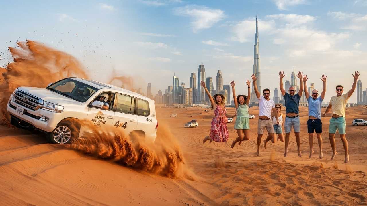 Desert Safari City Tour Dubai Combo 2